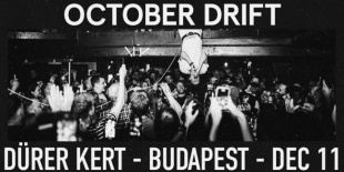 Indie rock ünnep a Dürer Kertben: December 11-én érkezik az October Drift!