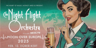 Night Flight Orchestra: februárban a Dürerben landol az éjszakai diszkójárat