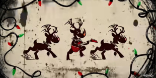 Rock a hómezőkön: Foo Fighters animált karácsonyi videója