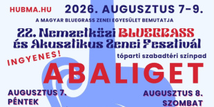 Jön a nyár rétegzenei csúcspontja: 22. alkalommal szól a Bluegrass Abaligeten