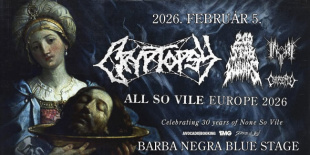 Brutál Négyes a Barba Negrában: Cryptopsy és társai letarolják a színpadot