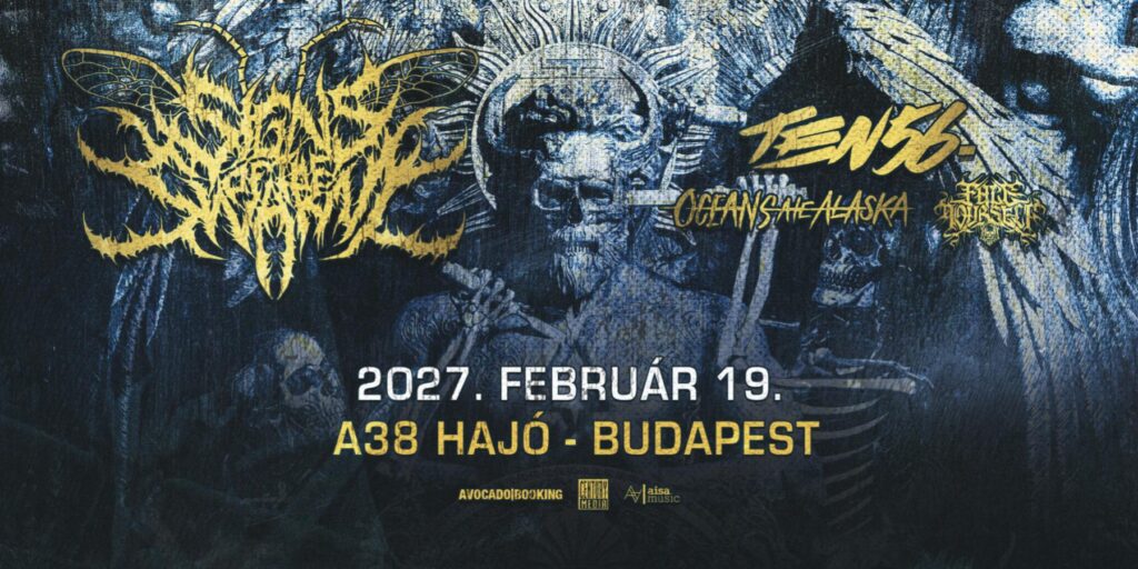 Új dallal jelentkezett az Oceans Ate Alaska, februárban a Signs of the Swarm, a ten56. és a Face Yourself társaságában lépnek fel Budapesten
