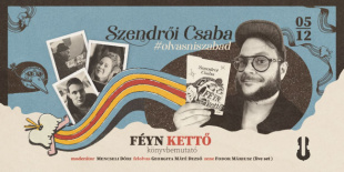 Május 12-én a Kobuciban mutatja be új verseskötetét az Elefánt frontembere, Szendrői Csaba