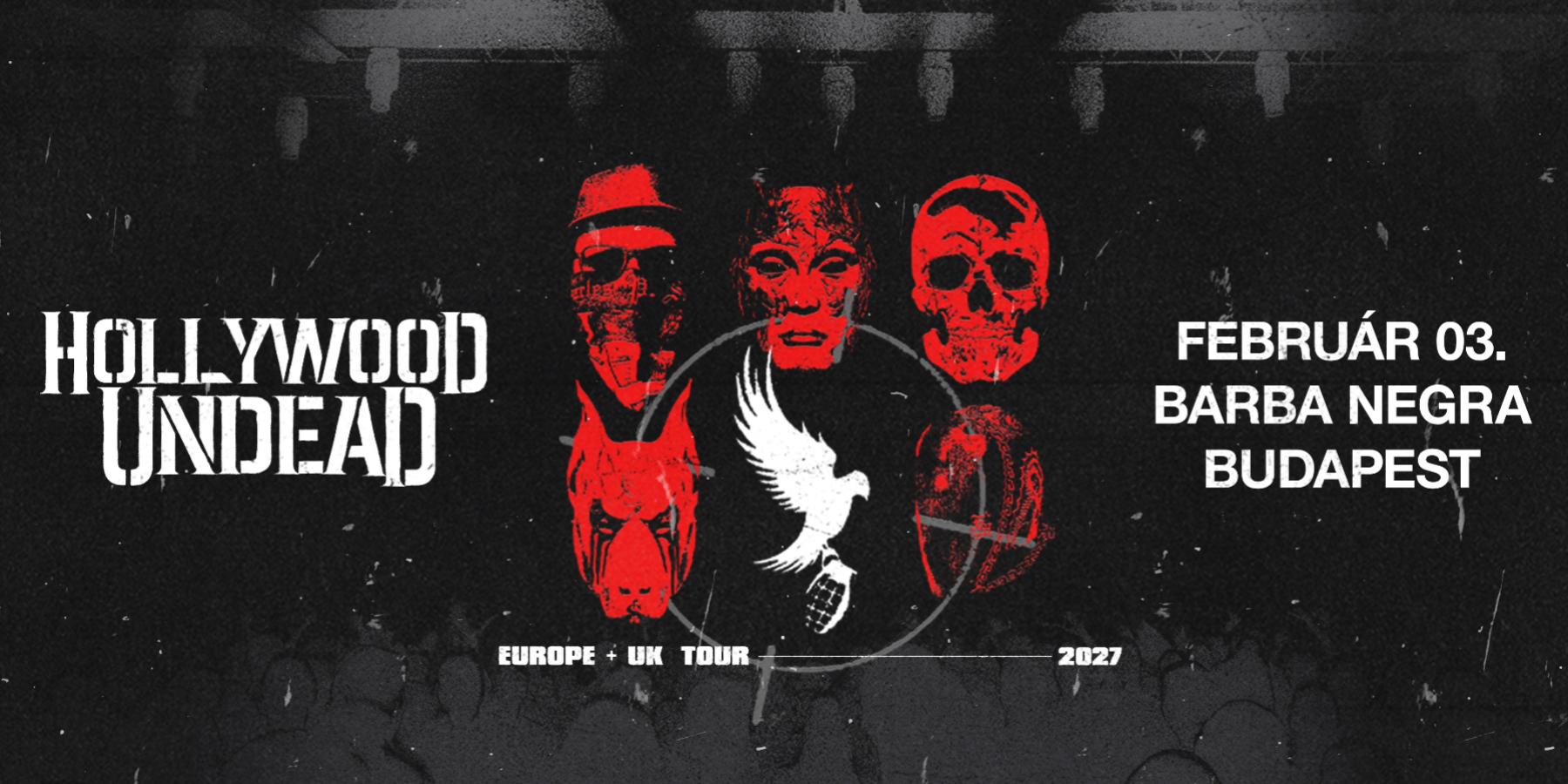 Hollywood Undead: februárban újra Budapesten